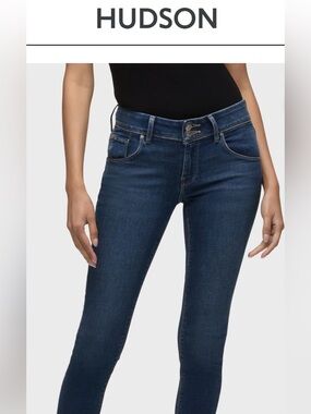 Hudson Jeans Collin Obsess Midrise Skinny Jeans